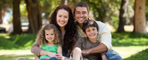 Здоровая и счастливая семья
