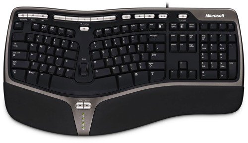 Microsoft Natural Ergonomic Keyboard 4000 Black USB