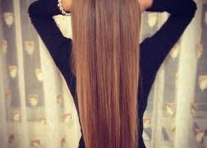 Длинные волосы